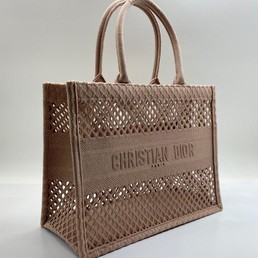 Женская сумка-тоут Christian Dior Book Tote пудра