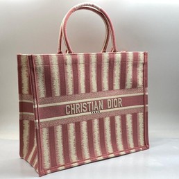 Женская сумка-тоут Christian Dior Book Tote розовая