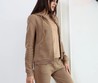 Спортивный костюм Loro Piana бежевый на молнии