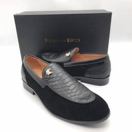 Мужские туфли Stefano Ricci 2021-2022 черные