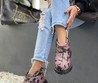 Женские ботинки Prada цветные из нейлона