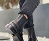 Ботинки женские Givenchy черные кожаные