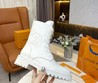 Ботинки женские Louis Vuitton белые кожаные