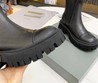 Женские ботинки Balenciaga 2021 черные кожаные