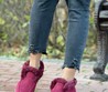 Женские лоферы Loro Piana замшевые розовые