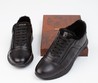 Мужские кроссовки Stefano Ricci черные кожаные