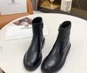 Женские ботинки Givenchy черные кожаные