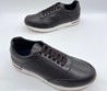 Мужские кроссовки Loro Piana 2021-2022 кожаные черные