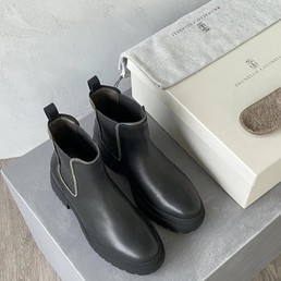 Женские ботинки челси Brunello Cucinelli черные