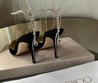 Женские туфли Jimmy Choo черные замшевые