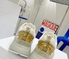 Кроссовки женские Christian Dior белые с золотом