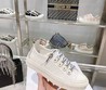 Женские кеды Christian Dior белые комбинированные