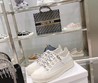 Женские кеды Christian Dior белые комбинированные