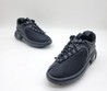 Женские кроссовки Balmain черные комбинированные