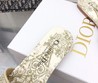 Женские шлепанцы Christian Dior золотые комбинированные