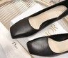 Женские кожаные туфли Christian Dior черные