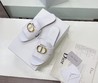 Женские шлепанцы Christian Dior 2022 белые