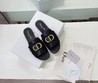 Женские шлепанцы Christian Dior 2022 черные