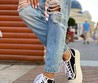 Женские кеды с высокой подошвой Chanel черные