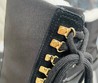 Женские ботинки на шнуровке Chanel черные