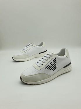Мужские кроссовки Giorgio Armani 2022-2023 белые