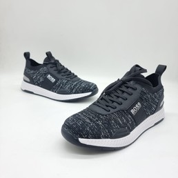 Летние мужские кроссовки Hugo Boss 2022-2023 черные