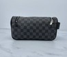 Дорожная косметичка Louis Vuitton серая 25,5x13x12