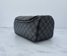 Дорожная косметичка Louis Vuitton серая 25,5x13x12