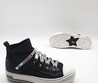 Женские кеды Christian Dior 2022 черные высокие