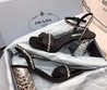 Босоножки Prada 2022 черные