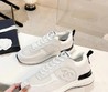Женские летние кроссовки Chanel 2022 белые