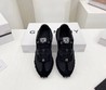 Женские кроссовки Givenchy черные замшевые
