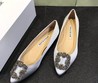 Женские балетки Manolo Blahnik белые