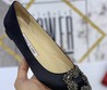 Женские балетки Manolo Blahnik черные