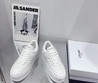 Женские кроссовки Celine 2022 кожаные белые