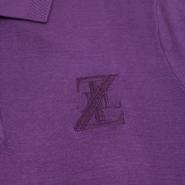 Рубашка-поло мужская Zilli фиолетовая
