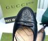 Кожаные балетки Gucci 2022-2023 черные