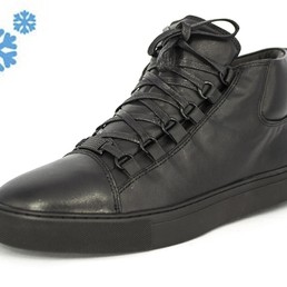 Зимние ботинки Balenciaga High Black Winter