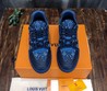 Мужские кроссовки Louis Vuitton LV Trainer синие