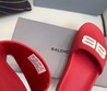 Женские шлепанцы Balenciaga 2022 красные