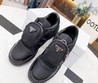 Женские кроссовки Prada Re Nylon Adidas черные