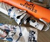 Зонт Hermes бежевый с рисунком лошади