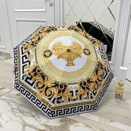 Зонт Versace белый с золотым