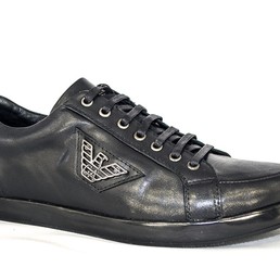 Осенние ботинки Emporio Armani Low Black