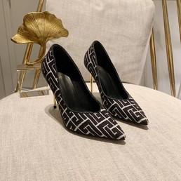 Женские туфли Balmain 2022 черные