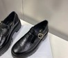 Женские ботинки Celine 2022 черные кожаные