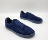 Мужские кроссовки Brunello Cucinelli коллекция 2022-2023 темно-синие замшевые