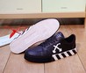 Женские кроссовки Off White 2022 черные с белым