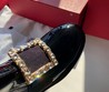 Женские ботинки Roger Vivier 2022 черные кожаные