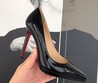 Женские туфли Christian Louboutin 2022 черные 11 см